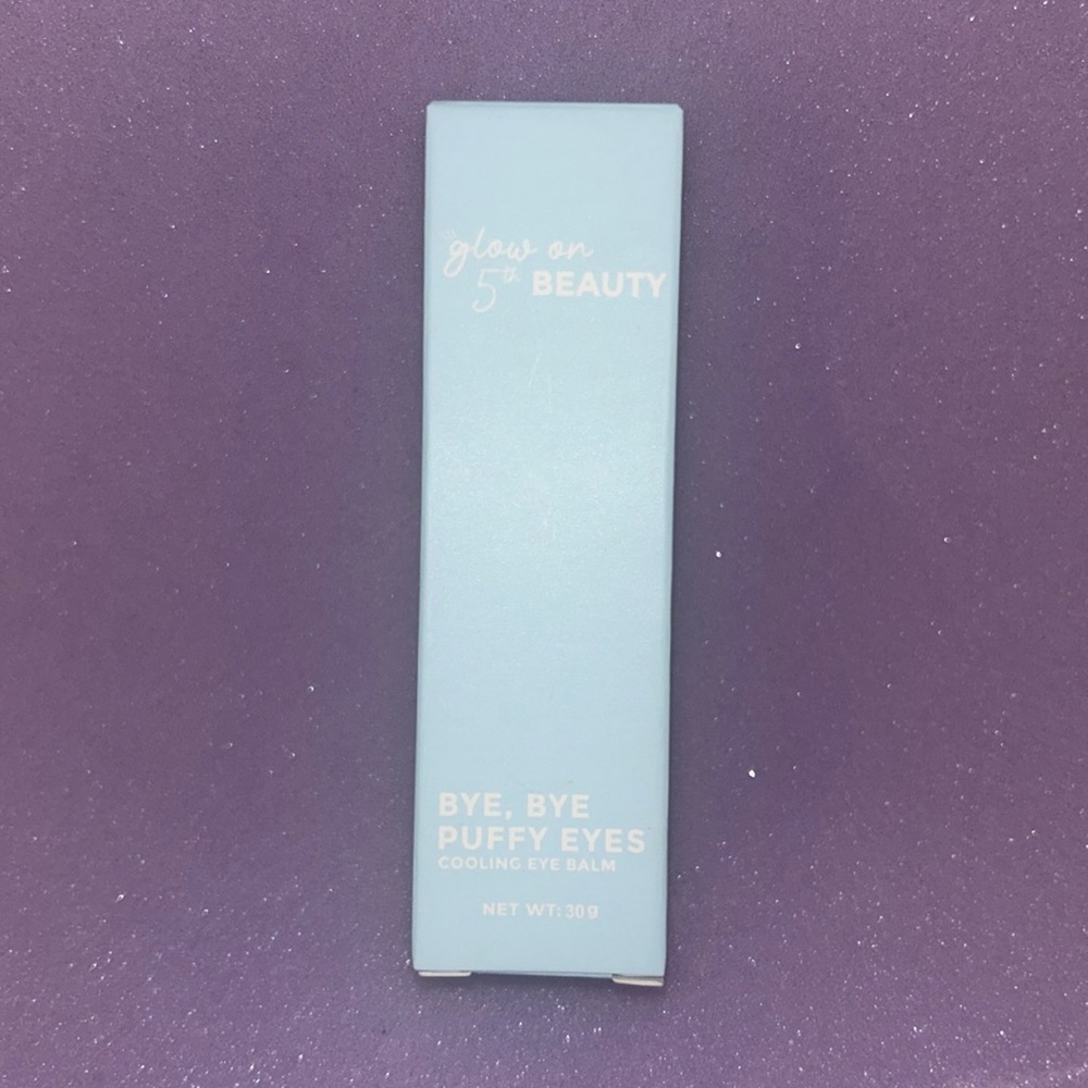 Glow on 5th Beauty Bye Bye Puffy Eyes cooling eye balm